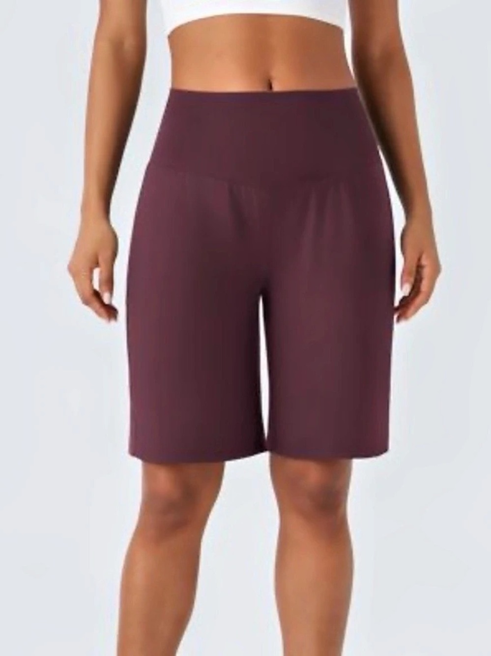 Halara SoftlyZero™ Airy High Waisted Pockets InstantCool Yoga Bermuda Shorts